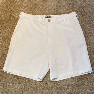 Peter Millar White Men's Shorts